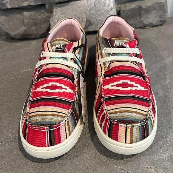 Ariat Hilo Pastel Serape,FLX Foam sole,fabric upper,mesh lining,slip on,Western - Picture 3 of 10